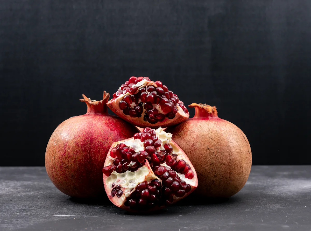 Fresh pomegranates